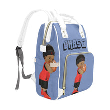 Load image into Gallery viewer, Custom Blue (Boy) Diaper Bag