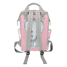 Load image into Gallery viewer, Custom Pink Princess Diaper Bag
