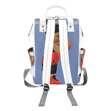 Load image into Gallery viewer, Custom Blue (Boy) Diaper Bag