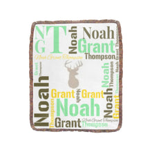 Load image into Gallery viewer, Name Sake Multi-Function Diaper Backpack/Diaper Bag & Matching Blanket