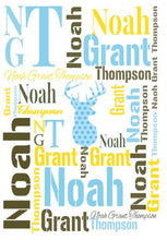 Load image into Gallery viewer, Name Sake Multi-Function Diaper Backpack/Diaper Bag & Matching Blanket