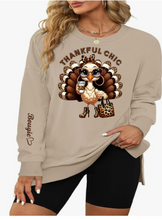 Load image into Gallery viewer, Bougie Thankful Chic Sweatshirt
