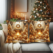 Load image into Gallery viewer, Custom Holiday Throw Pillows

