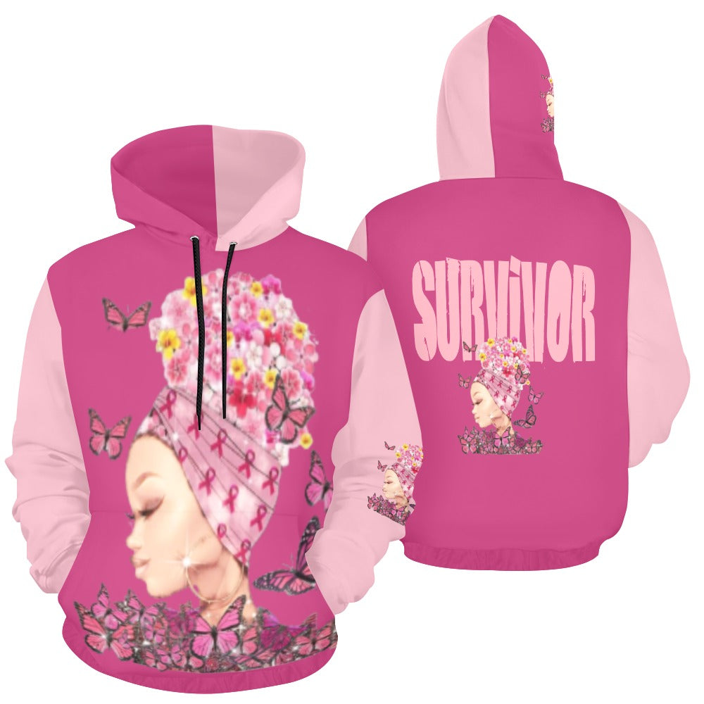 Butterfly Breast Cancer Hoodie