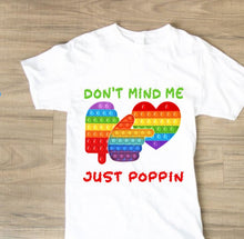 Load image into Gallery viewer, Kids Pop- it T-Shirts with Pop- it Toy
