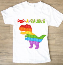 Load image into Gallery viewer, Kids Pop- it T-Shirts with Pop- it Toy
