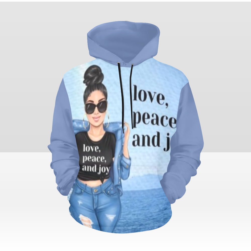 Love ,Peace & Joy Hoodie