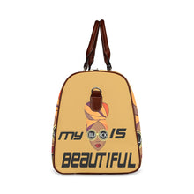 Load image into Gallery viewer, My Black Is Beautiful -Medium Custom Travel bag
