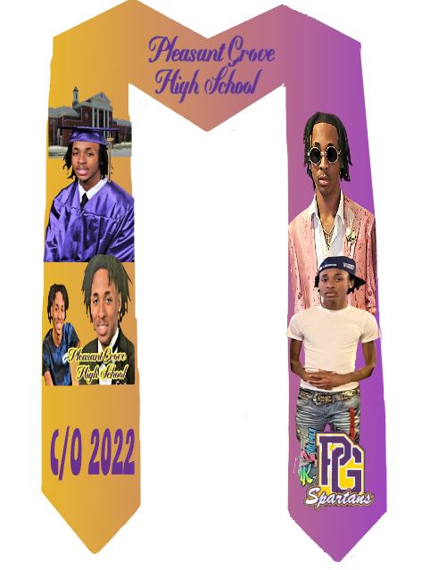 Personalized Graduation Stole